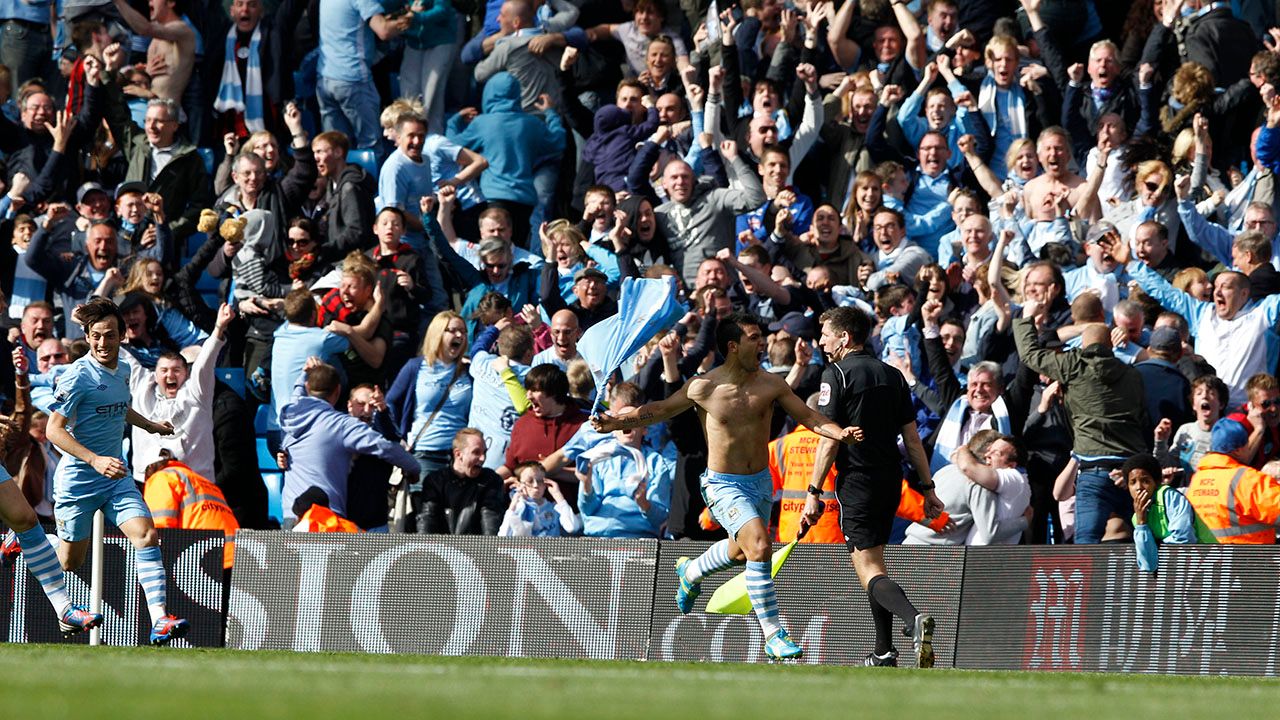 El gol más importante de Sergio Agüero con Manchester City