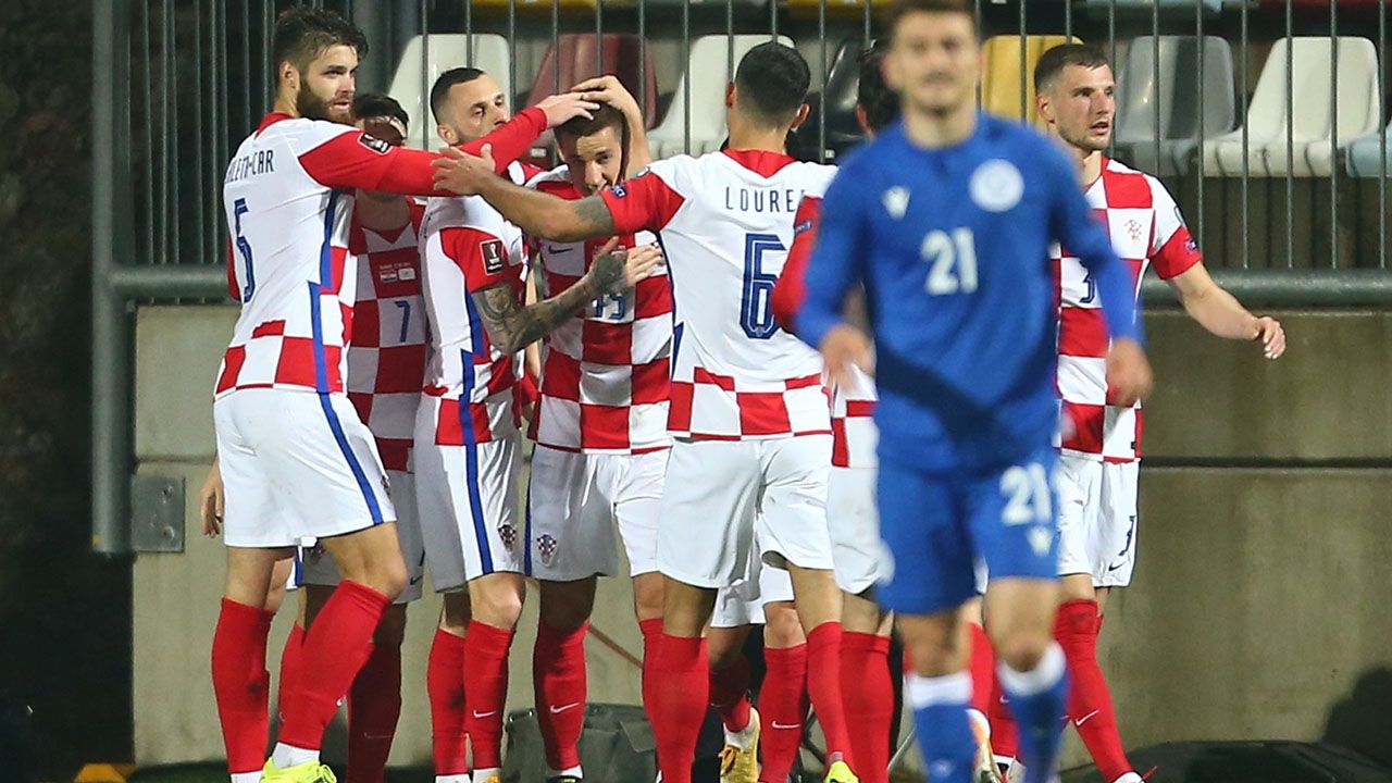 Croacia derrotó 1-0 a Chipre con un tanto de cabeza por parte Mario Pasalic a los 40 minutos del primer tiempo