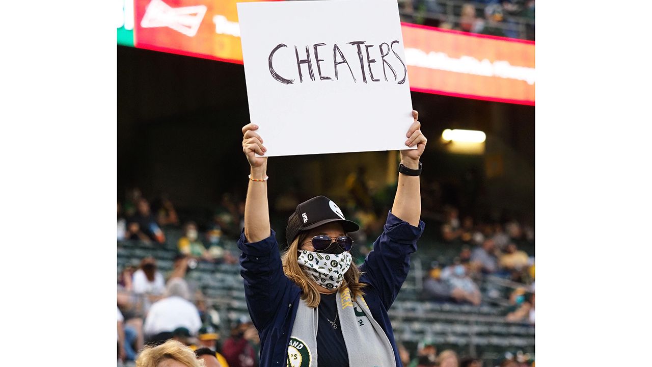 ¡Hey Astros!: en Oakland saben lo que hicieron en Series Mundiales pasadas