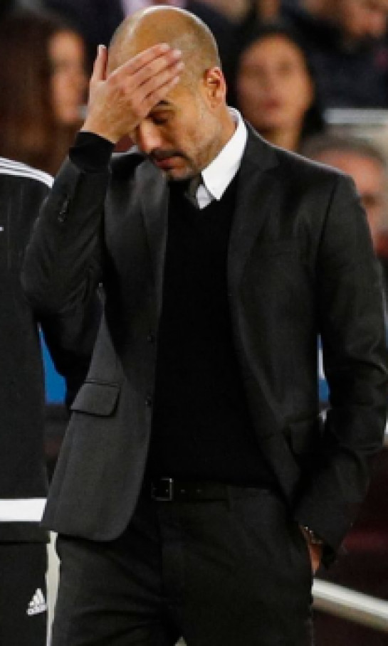 Las peores derrotas de Pep Guardiola en Champions League
