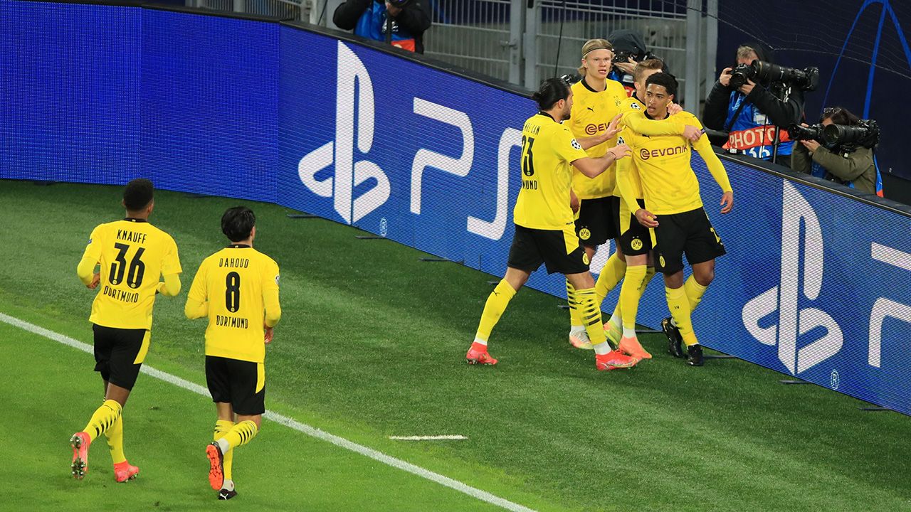 Jude Bellingham se convirtió en histórico de Borussia Dortmund en la Champions League frente a Manchester City