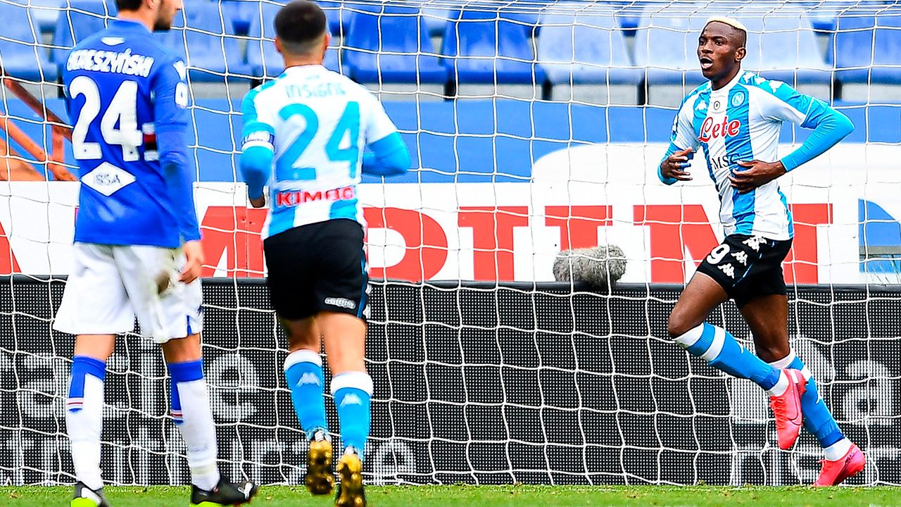Napoli se mantiene en la pelea por un puesto a la próxima Champions League