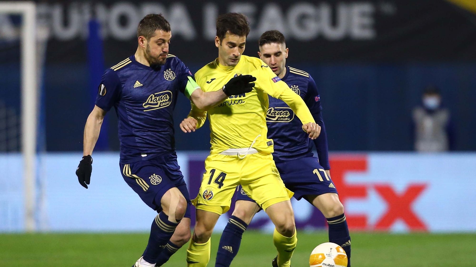Villarreal recibió a Dinamo Zagreb, tras derrotarle de visita por la mínima.