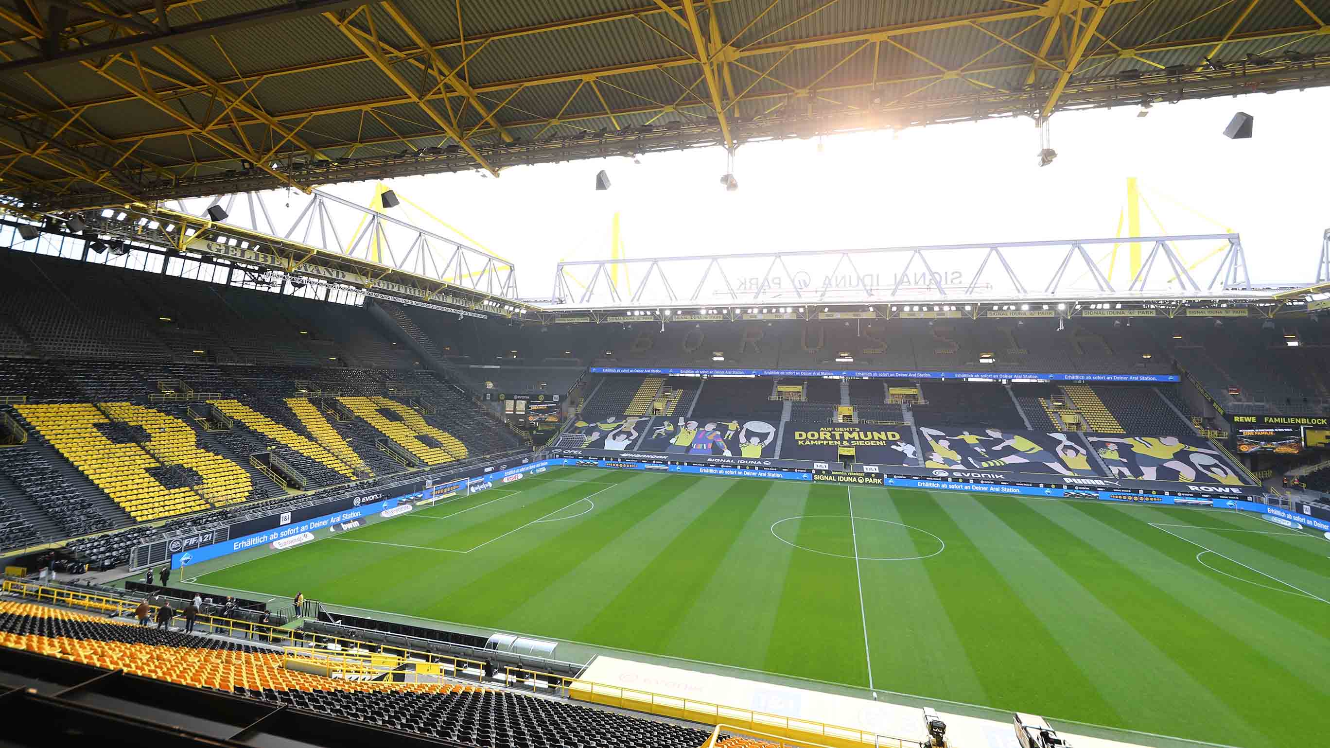 6. Signal Iduna Park, Borussia Dortmund: 55 puntos.