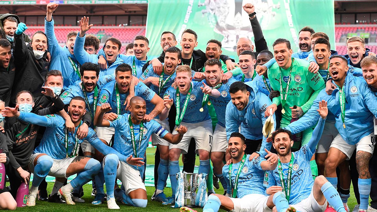 Manchester City igualó a Liverpool y son los equipos con más títulos de la Copa de la Liga