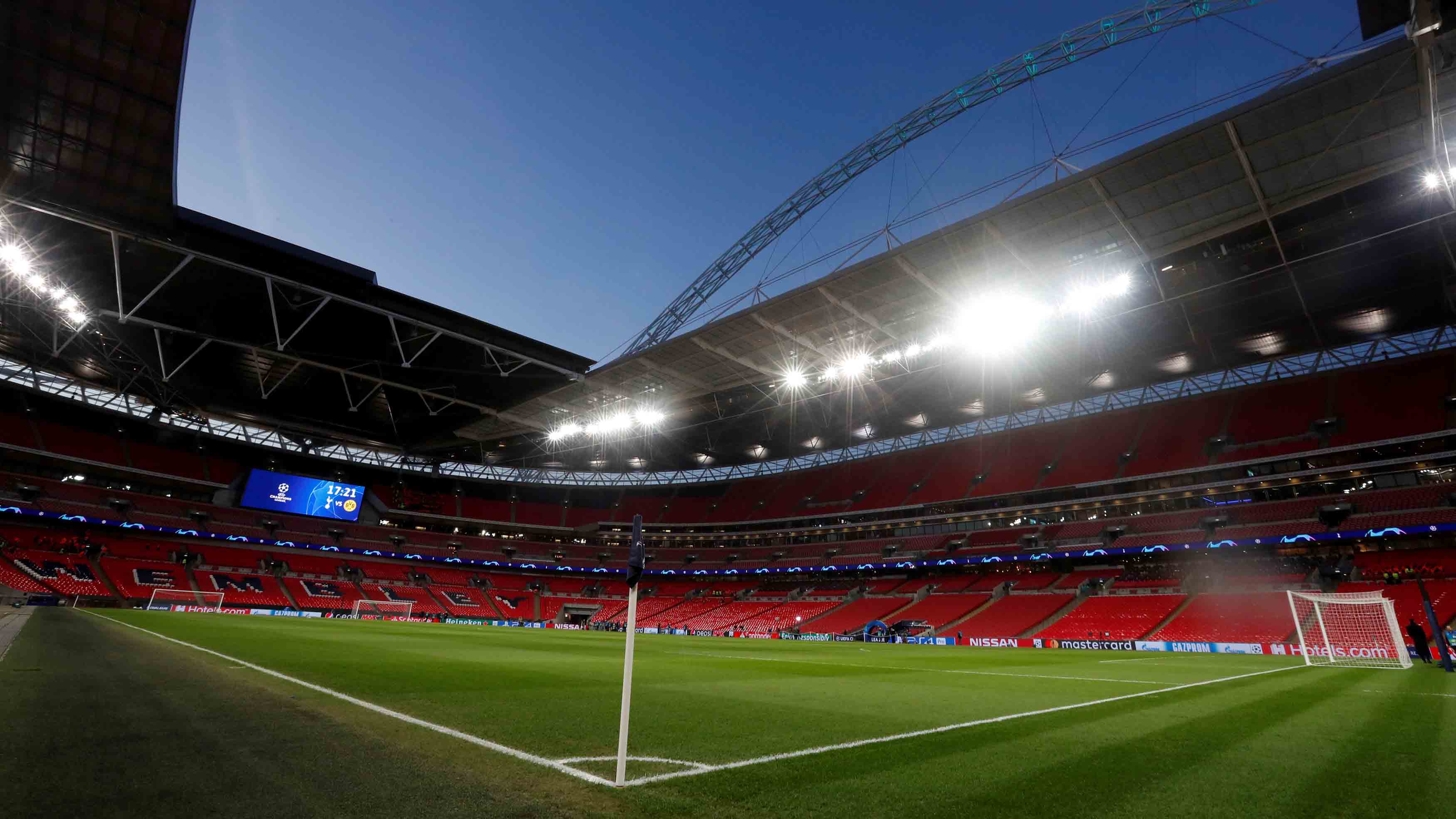 3. Wembley, Selección Inglesa: 63 puntos
