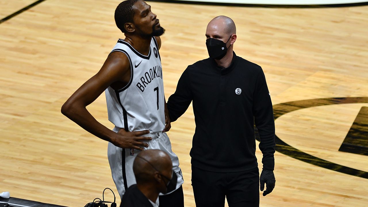 Alerta en los Brooklyn Nets: Kevin Durant volvió a lesionarse