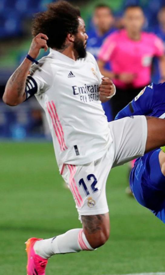 Marcelo prefirió ver el lado positivo del empate entre Real Madrid y Getafe