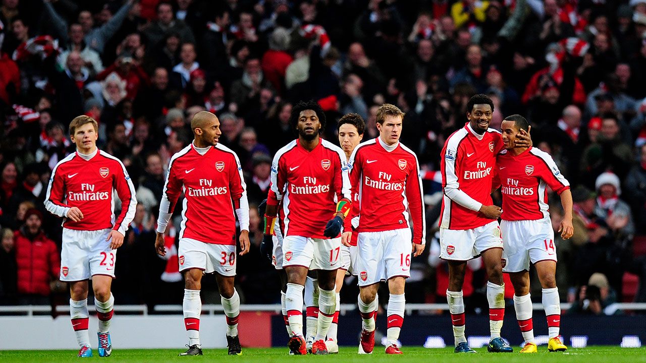 Arsenal 4-0 Porto fase de grupos edición 2008-2009