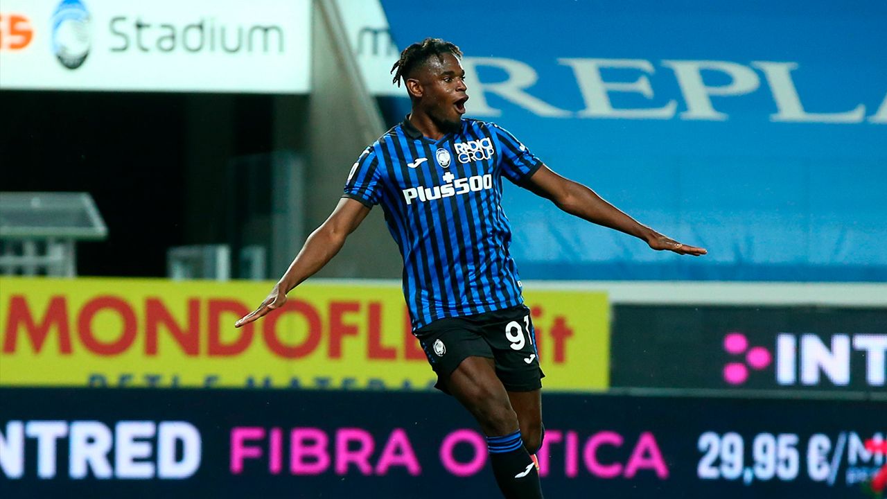 Al ritmo de Luis Muriel y Duván Zapata, Atalanta ya es segundo en la Serie A