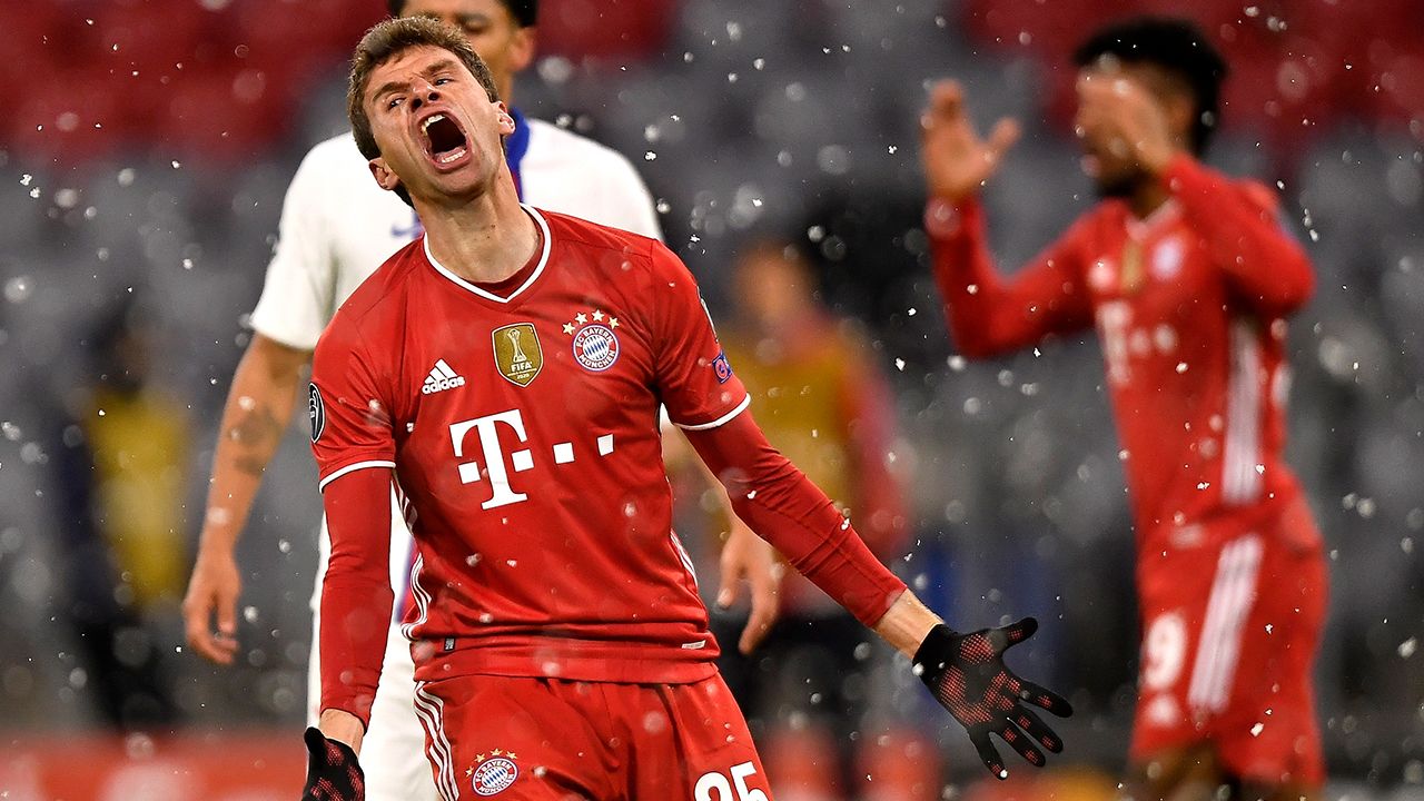 Gran frustración del Bayern Munich al decirle adiós a su racha en Champions League