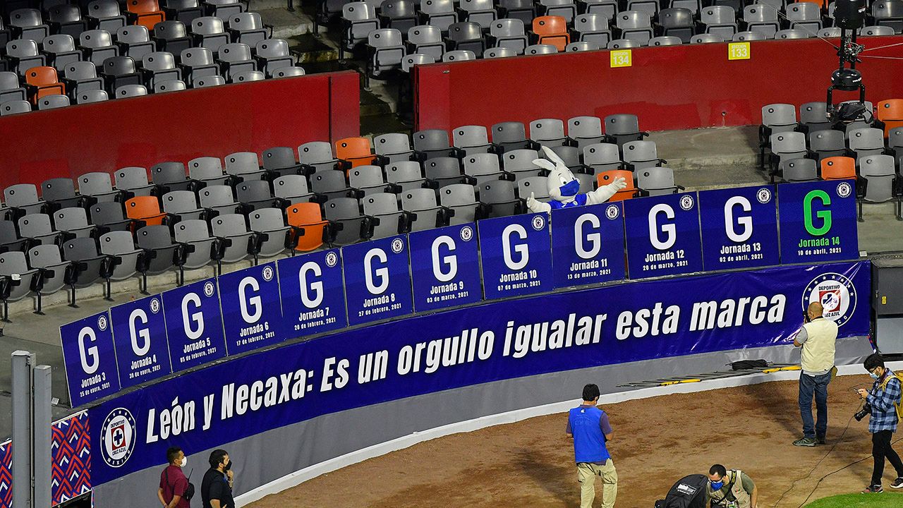 Saluden a Cruz Azul, el club con más victorias consecutivas en la historia de la Liga MX