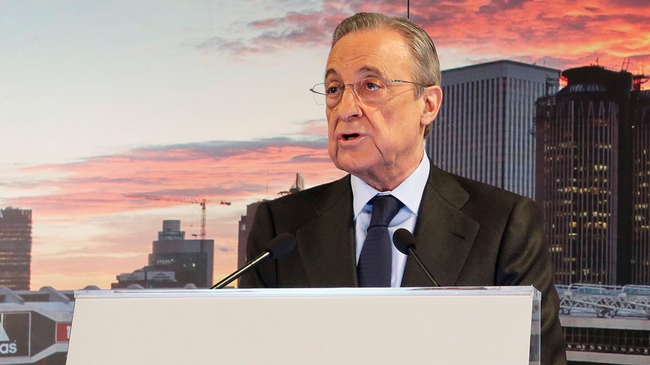 Florentino Pérez promete “ayudar al futbol” con la Superliga de Europa