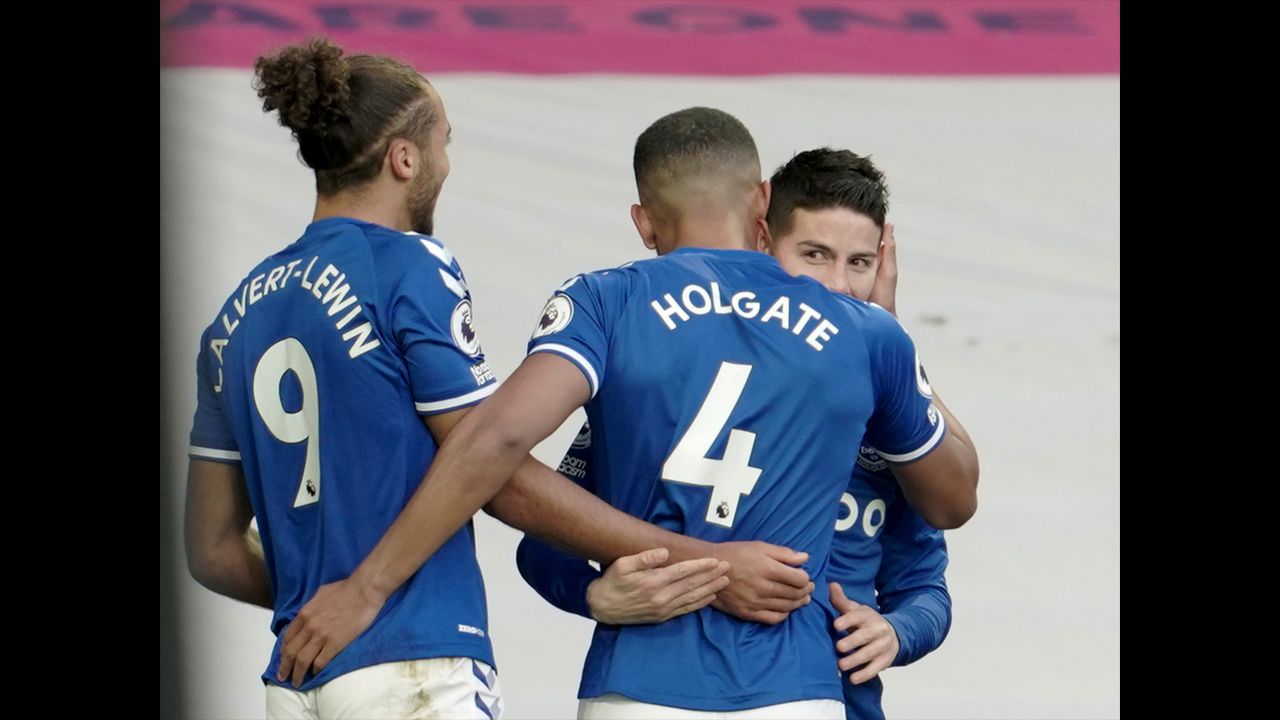 Histórico gol de James Rodríguez con el Everton