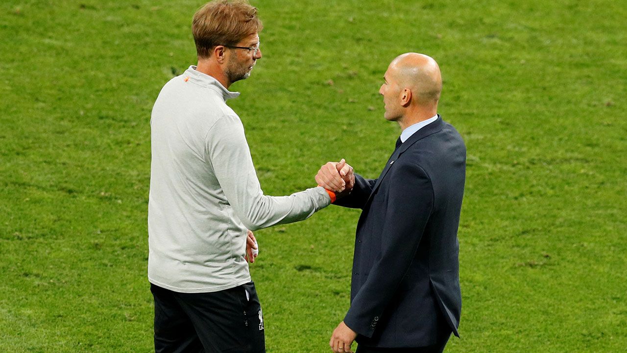 Los técnicos hablaron antes de juego de ida de los cuartos de final entre Real Madrid y Liverpool.