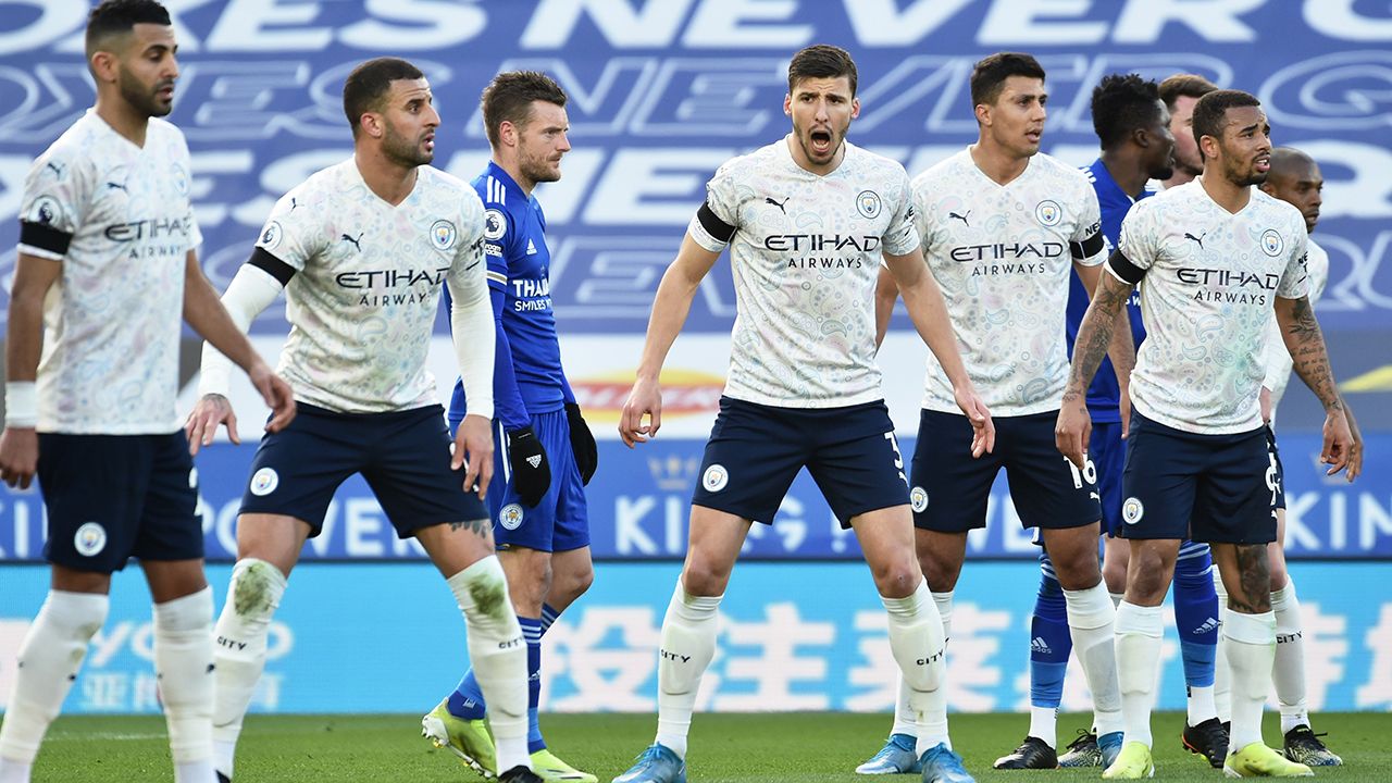 Leicester City no pudo frenar la inspiración de Manchester City