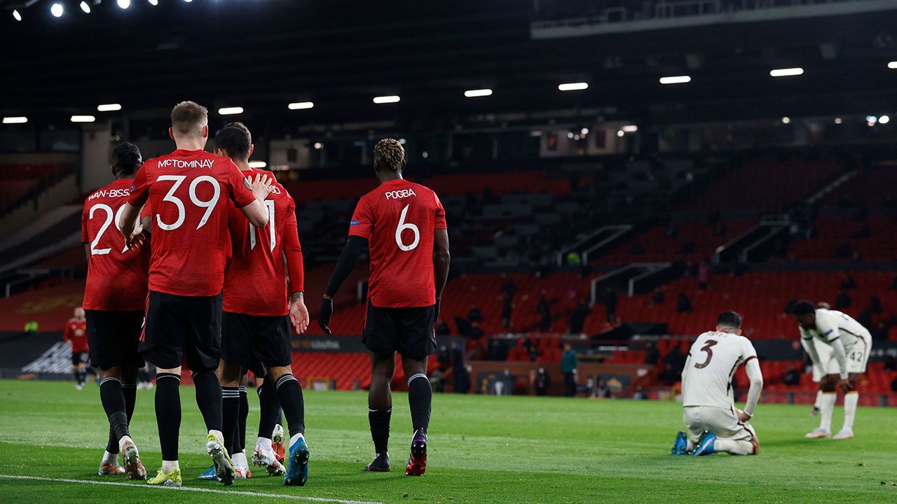 Goleada del Manchester United con sabor a final