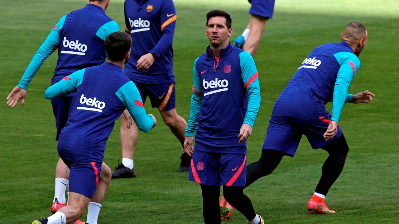 Nueva cara, nuevo reto, Lionel Messi y Barcelona trabajaron para ganar la Copa del Rey