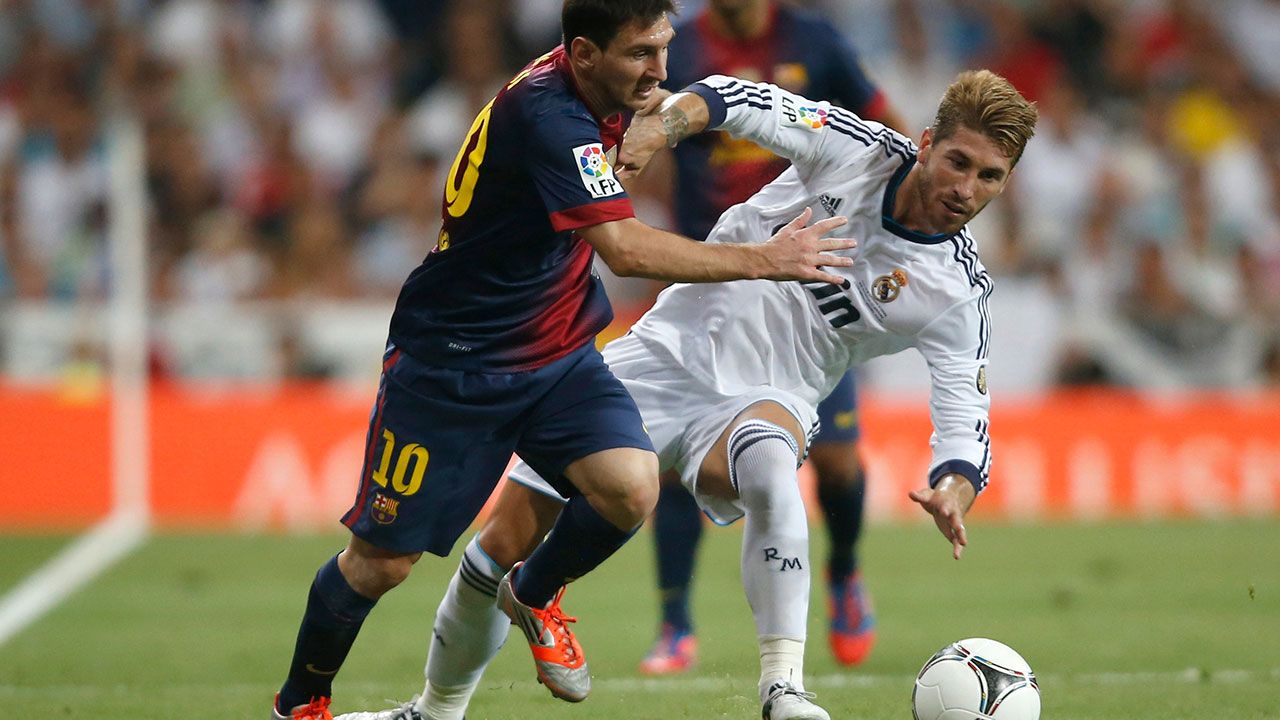Clásicos jugados: Leo Messi (44) Sergio Ramos (43)
