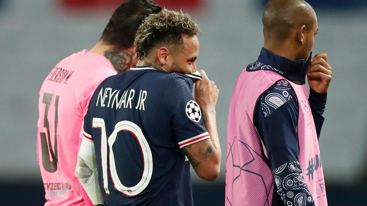 El rostro de Neymar lo dice todo, la eliminatoria está complicada