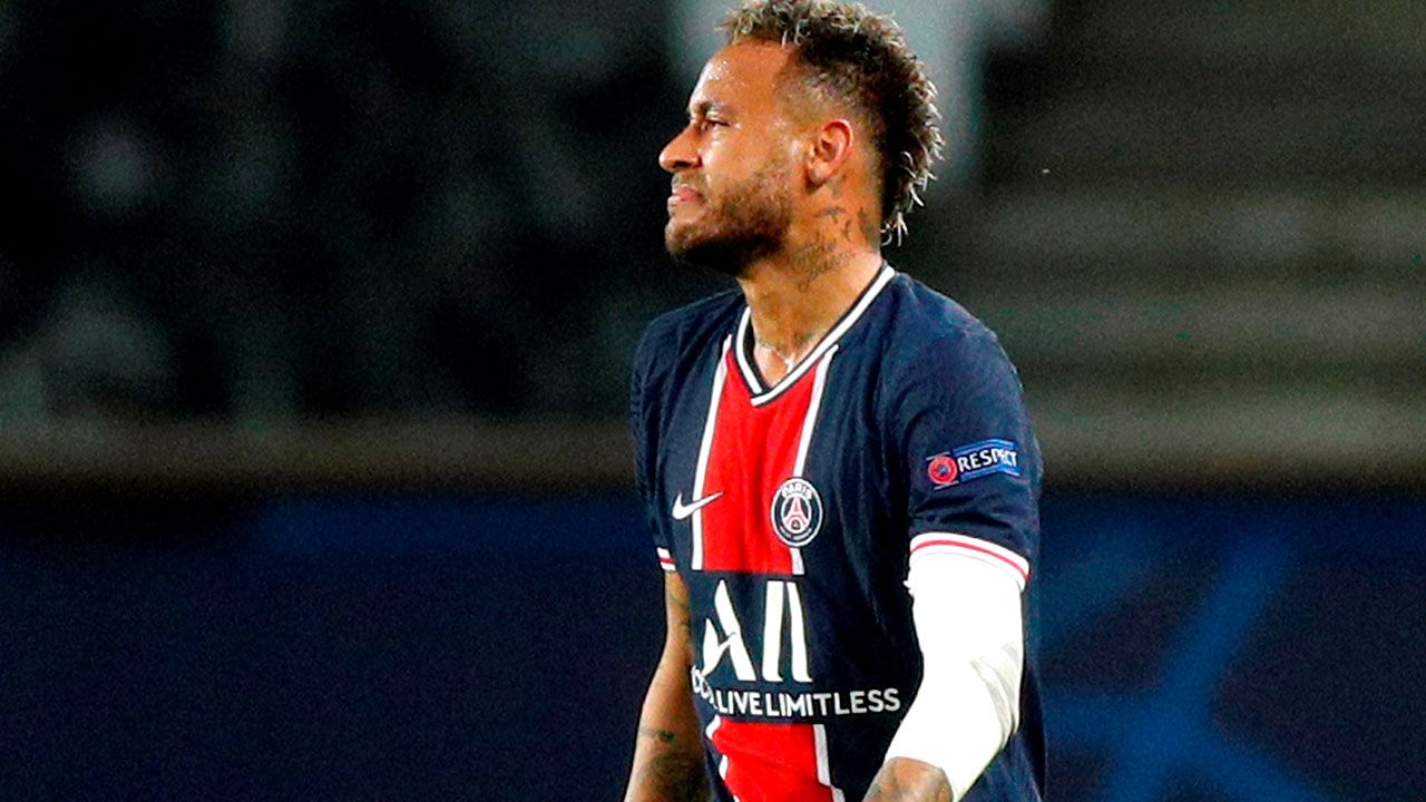 El rostro de Neymar lo dice todo, la eliminatoria está complicada