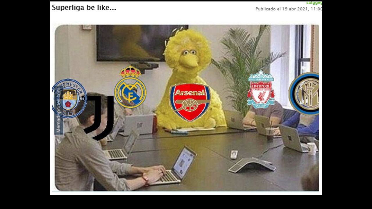 ¿Adiós, Champions League? Ya llegaron los memes de la Superliga de Europa