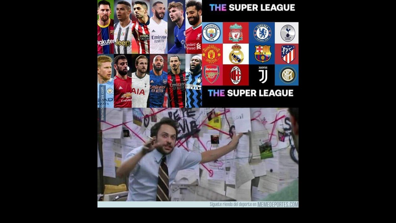 ¿Adiós, Champions League? Ya llegaron los memes de la Superliga de Europa