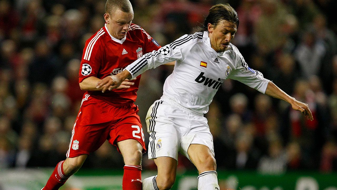 Real Madrid 0-1 Liverpool octavos de final ida (edición 2008-2009)