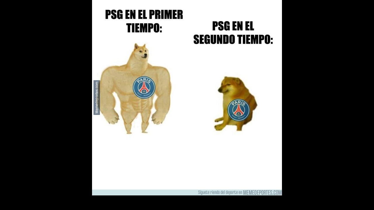 Los memes de no se olvidaron de PSG ni de Manchester City en la Champions League