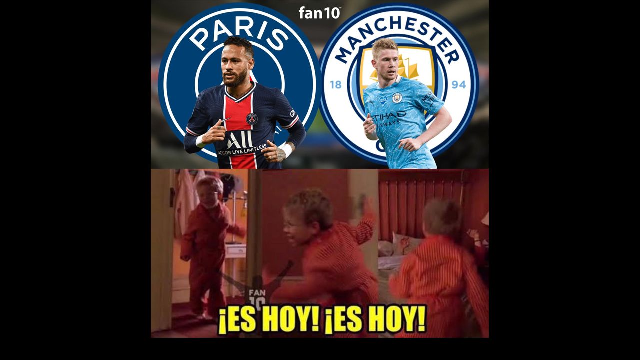 Los memes de no se olvidaron de PSG ni de Manchester City en la Champions League