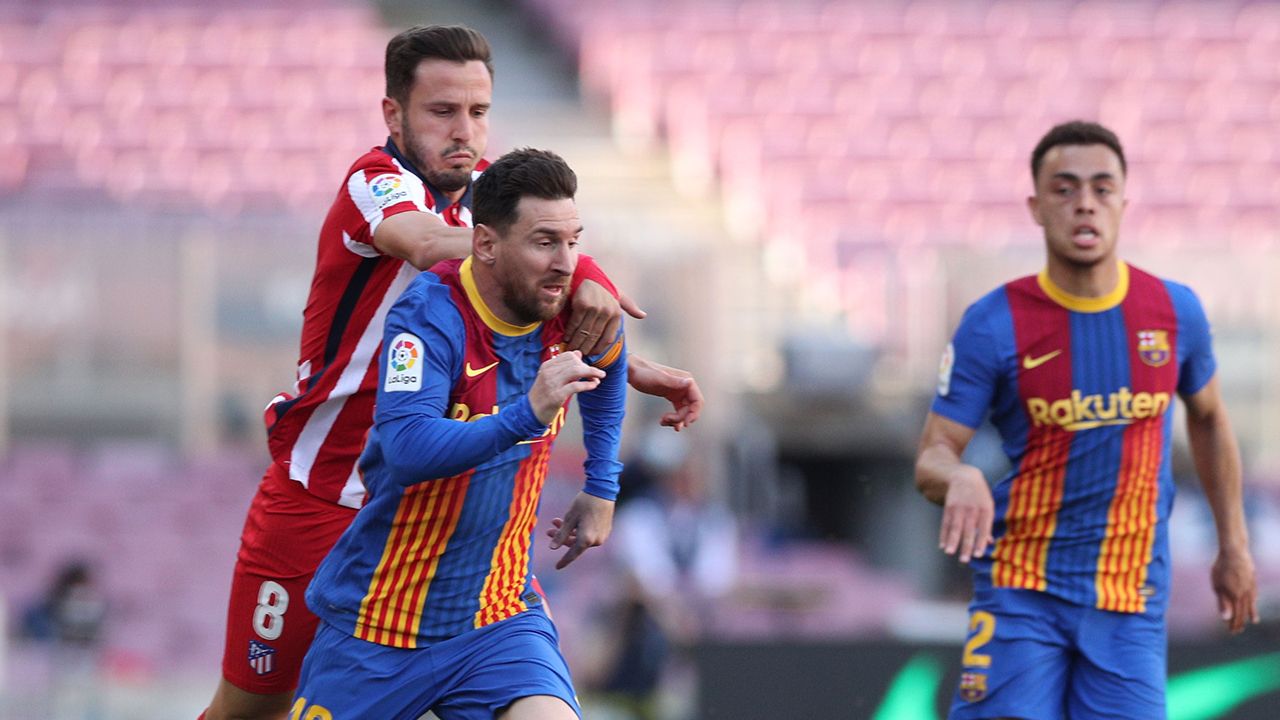 Messi no pudo anotar y Barcelona empató 0-0 ante Atlético de Madrid.