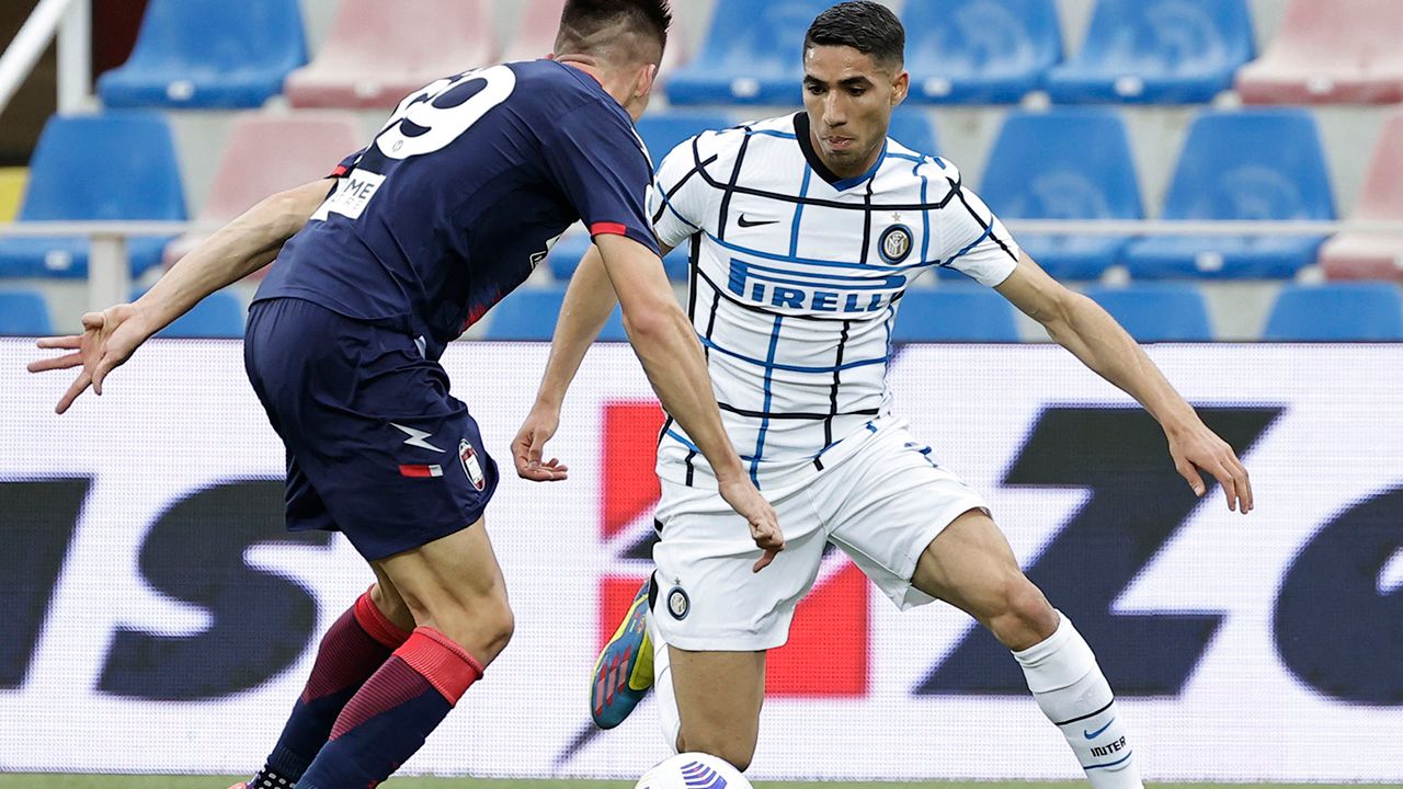 Inter derrotó a Crotone y depende de Atalanta para ser campeón de la Serie A
