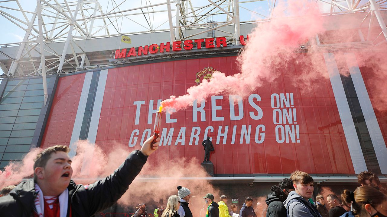 La afición de Manchester United levantó la voz antes del clásico contra Liverpool