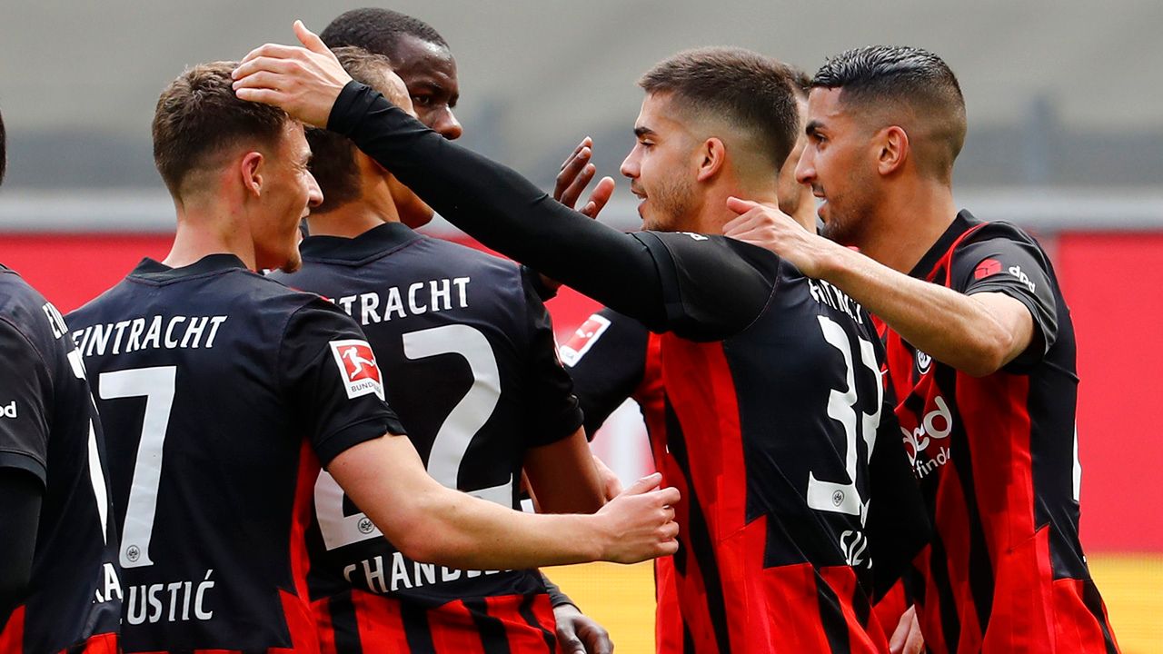 Frankfurt tendrá que conformarse con participar en la Europa League tras finalizar en la quinta posición
