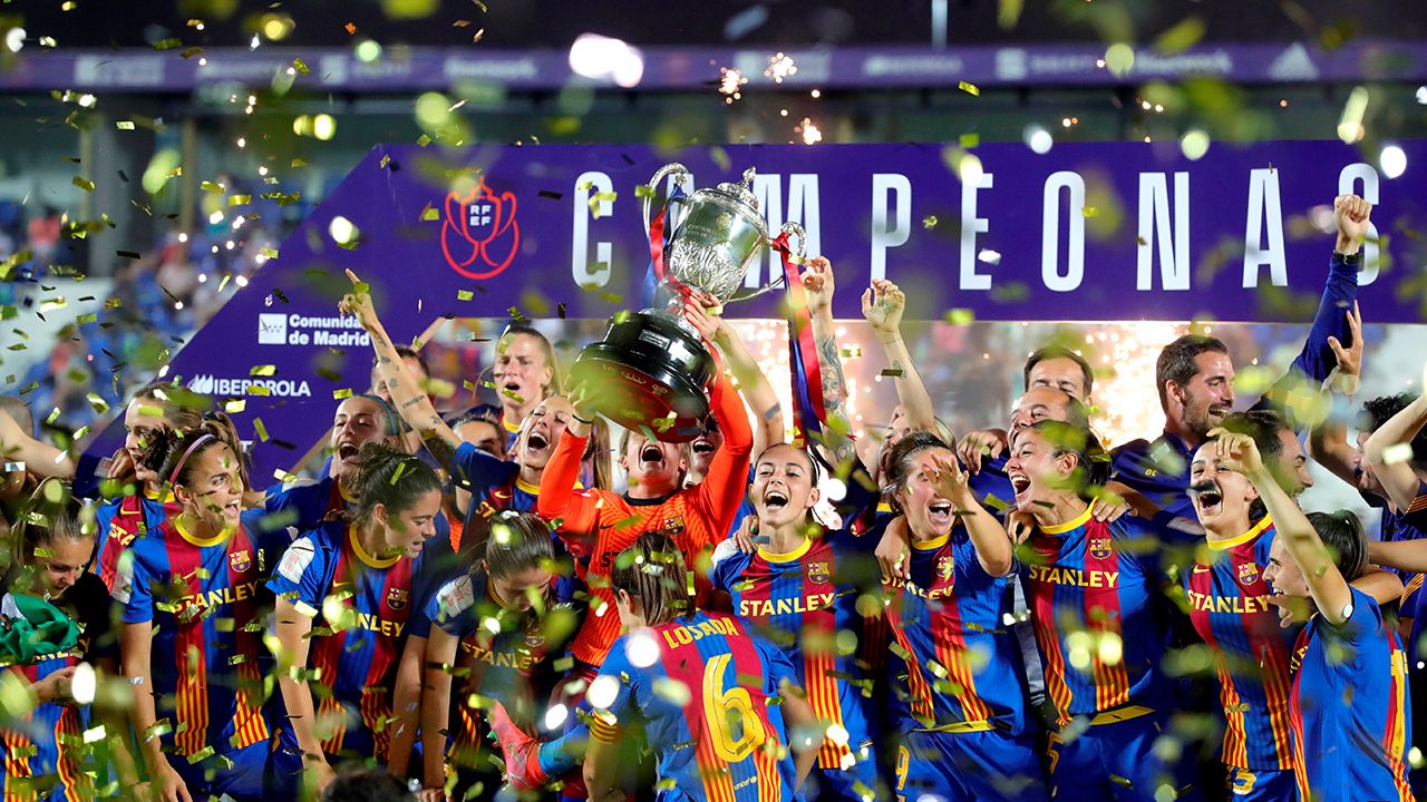 Imparables, Barcelona logró el triplete de títulos con la Copa de la Reina
