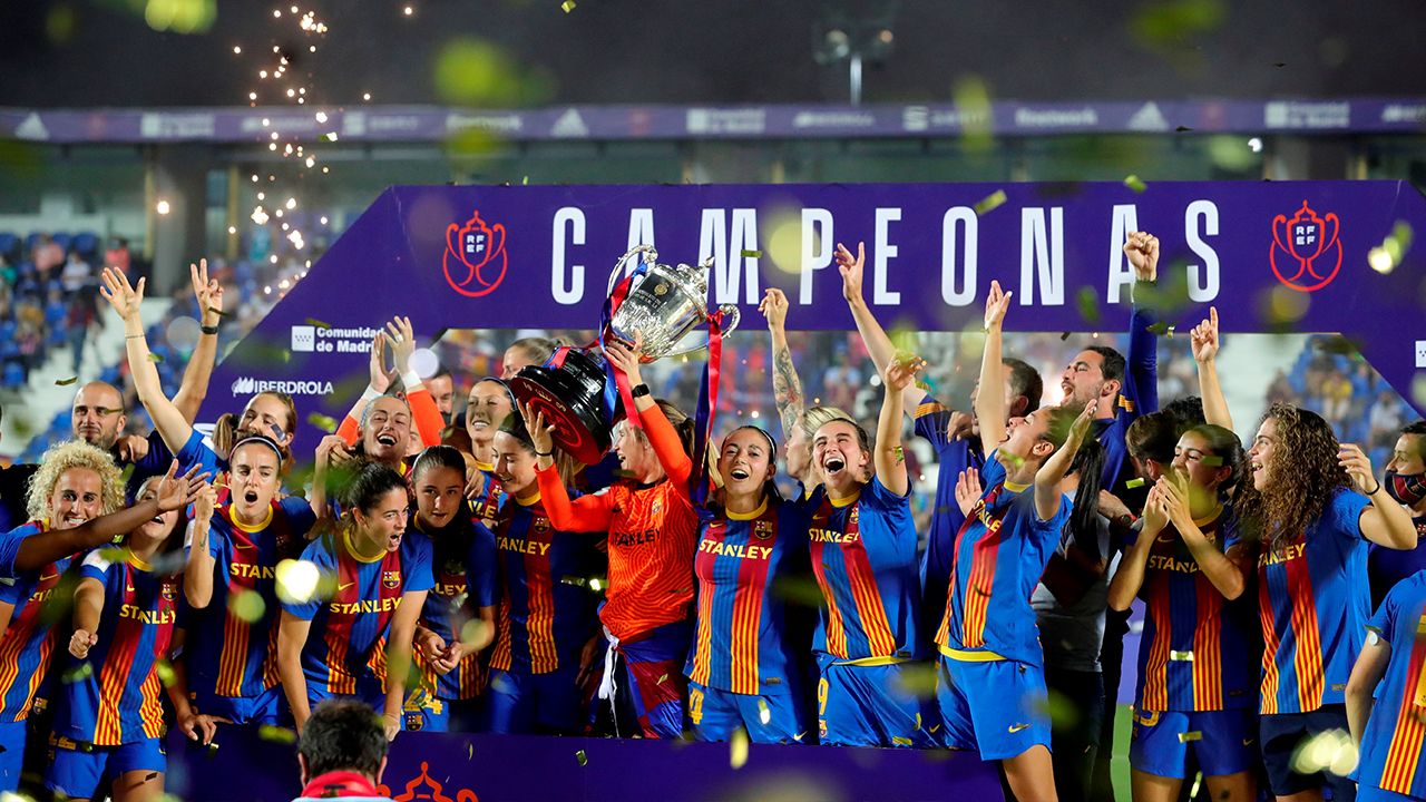 Imparables, Barcelona logró el triplete de títulos con la Copa de la Reina