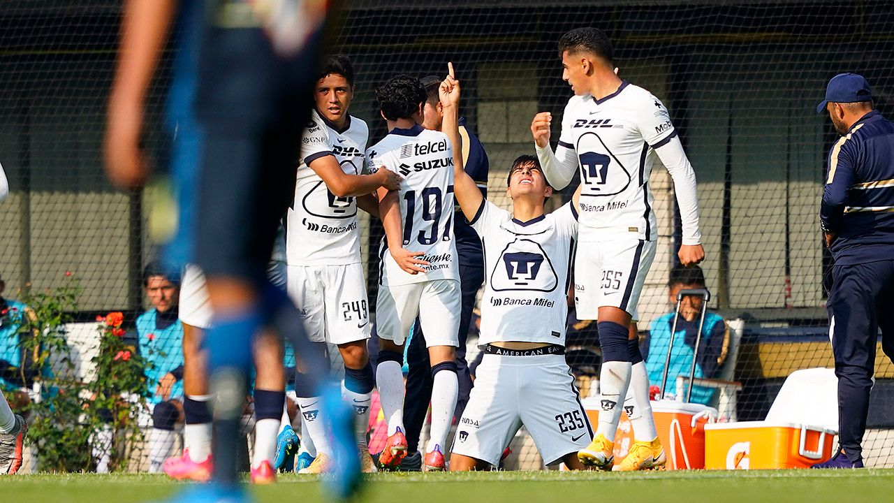 ¡8-2! Humillación histórica de Pumas a América en sub-17