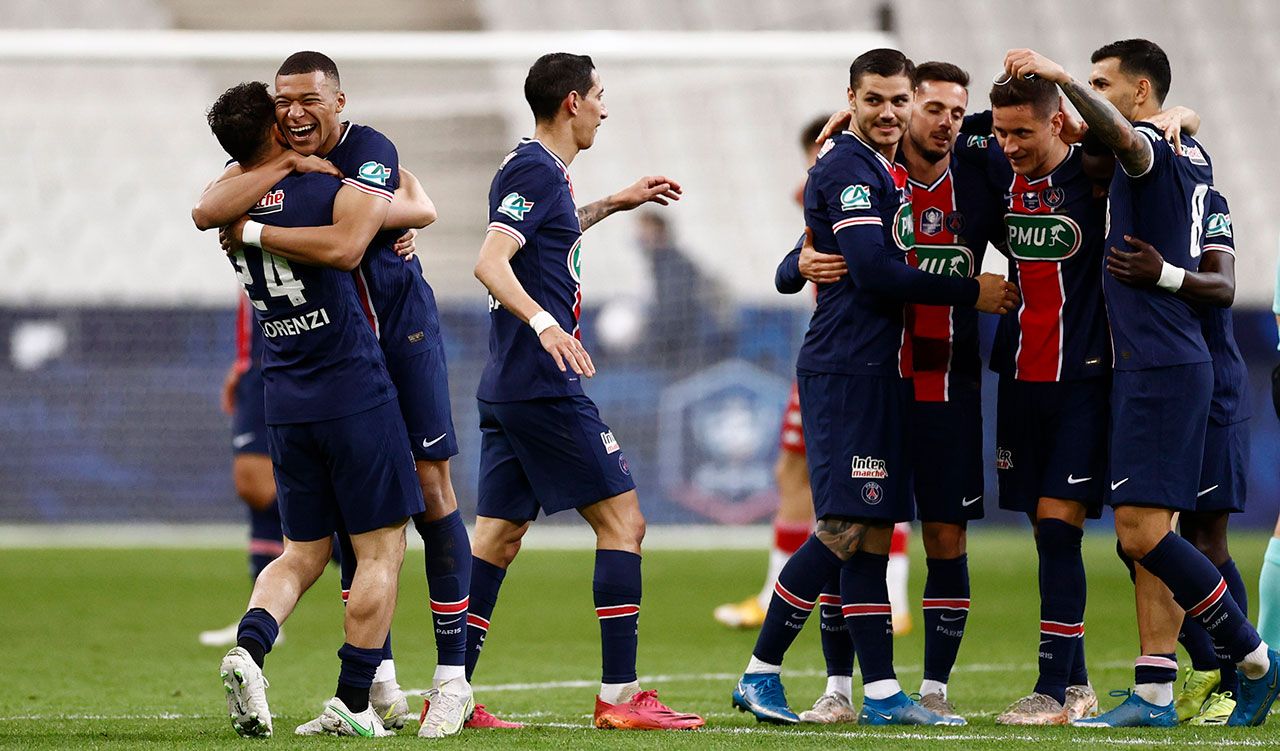 PSG, campeón de Copa en Francia con Mbappé como comandante