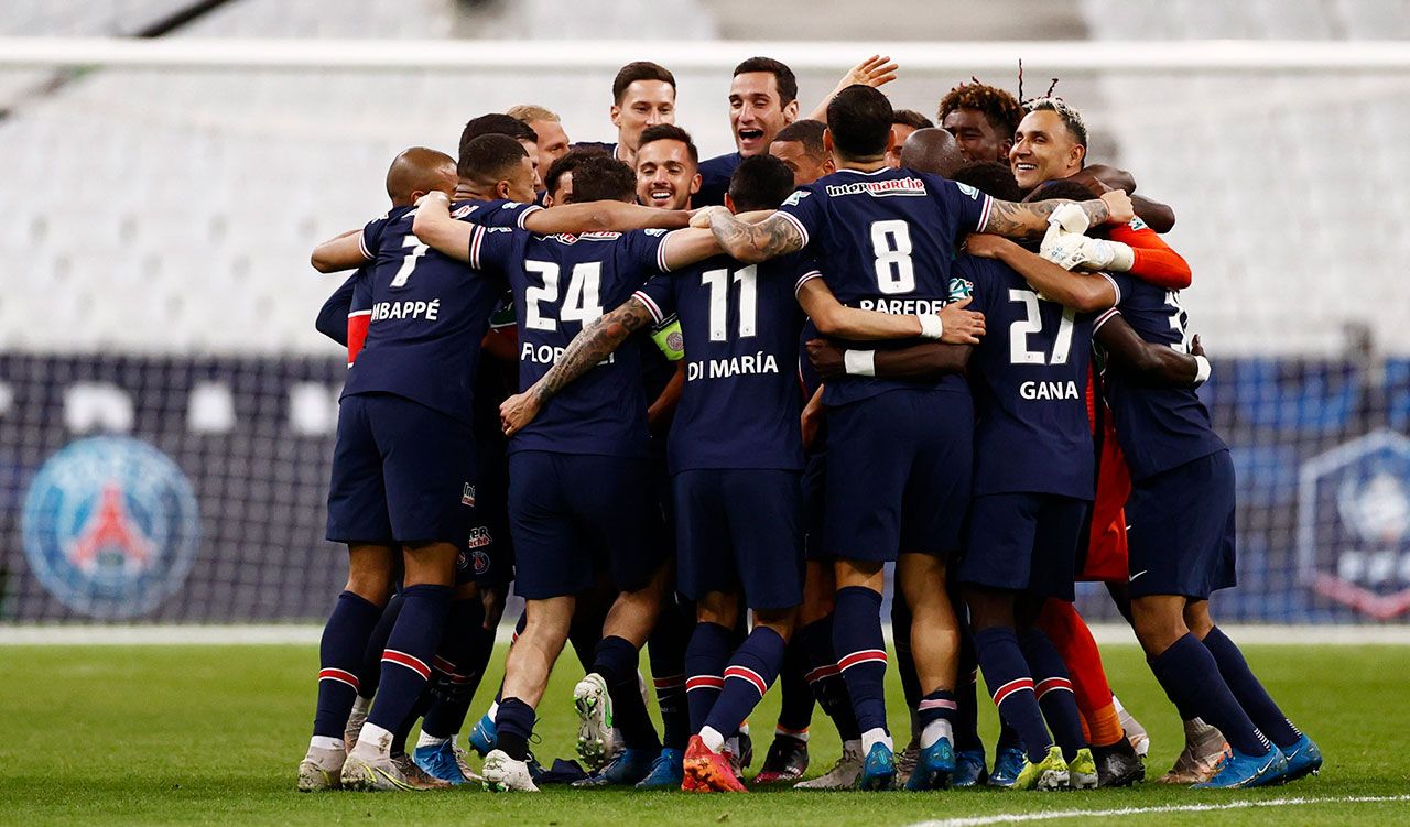 PSG, campeón de Copa en Francia con Mbappé como comandante