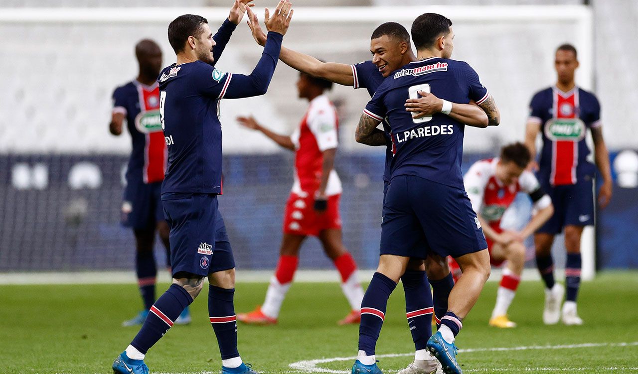 PSG, campeón de Copa en Francia con Mbappé como comandante