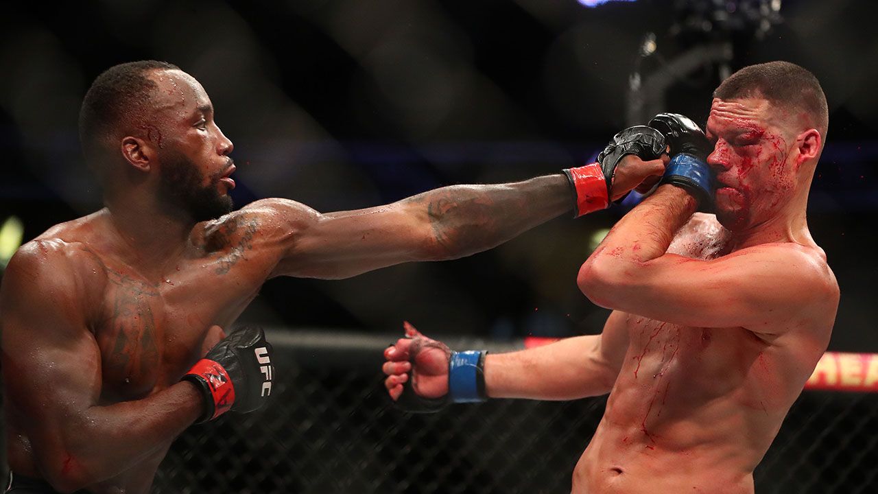 Revive la intensa guerra entre Leon Edwards y Nate Díaz en UFC 263