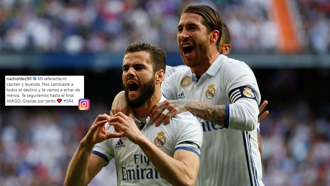 ¡Hasta siempre, capitán! Así despiden los jugadores del Real Madrid a Sergio Ramos