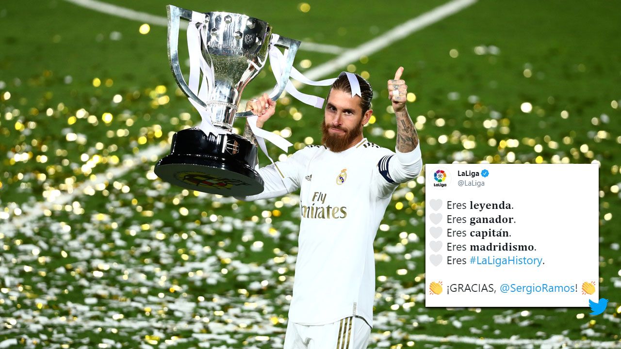 ¡Hasta siempre, capitán! Así despiden los jugadores del Real Madrid a Sergio Ramos