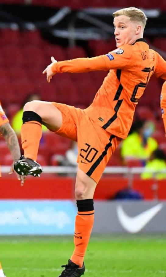 Holanda pierde a Donny Van de Beek a días de la Eurocopa