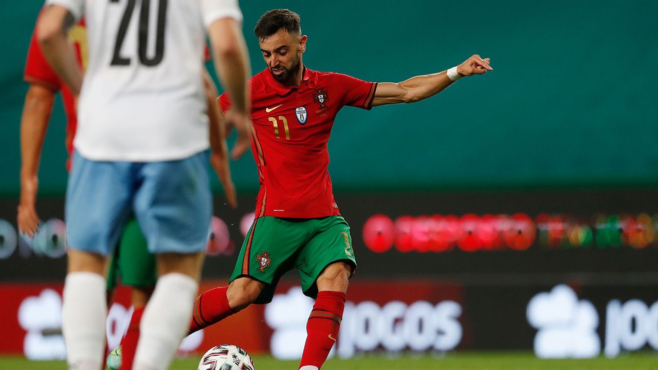 Cristiano Ronaldo y Portugal lucen antes de comenzar la Eurocopa