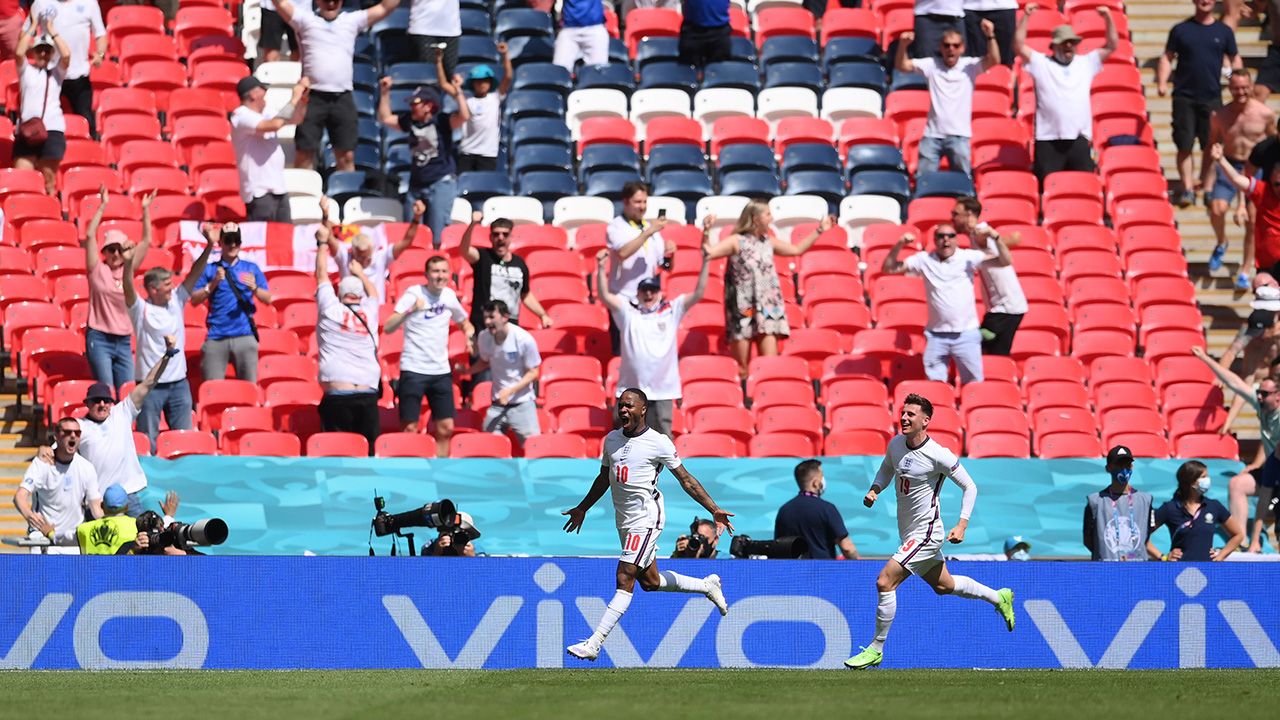 Inglaterra inicia la Eurocopa con el pie derecho y victoria ante Croacia