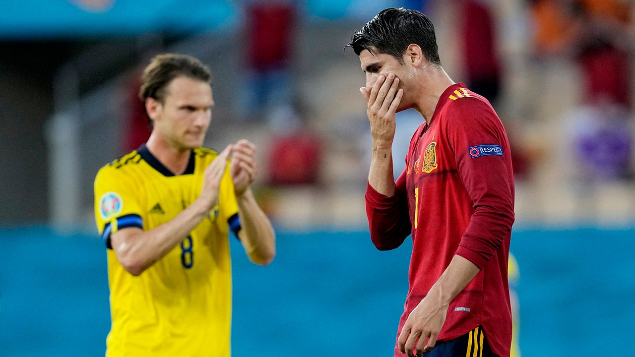 Álvaro Morata y Robert Lewandowski buscan romper la sequía