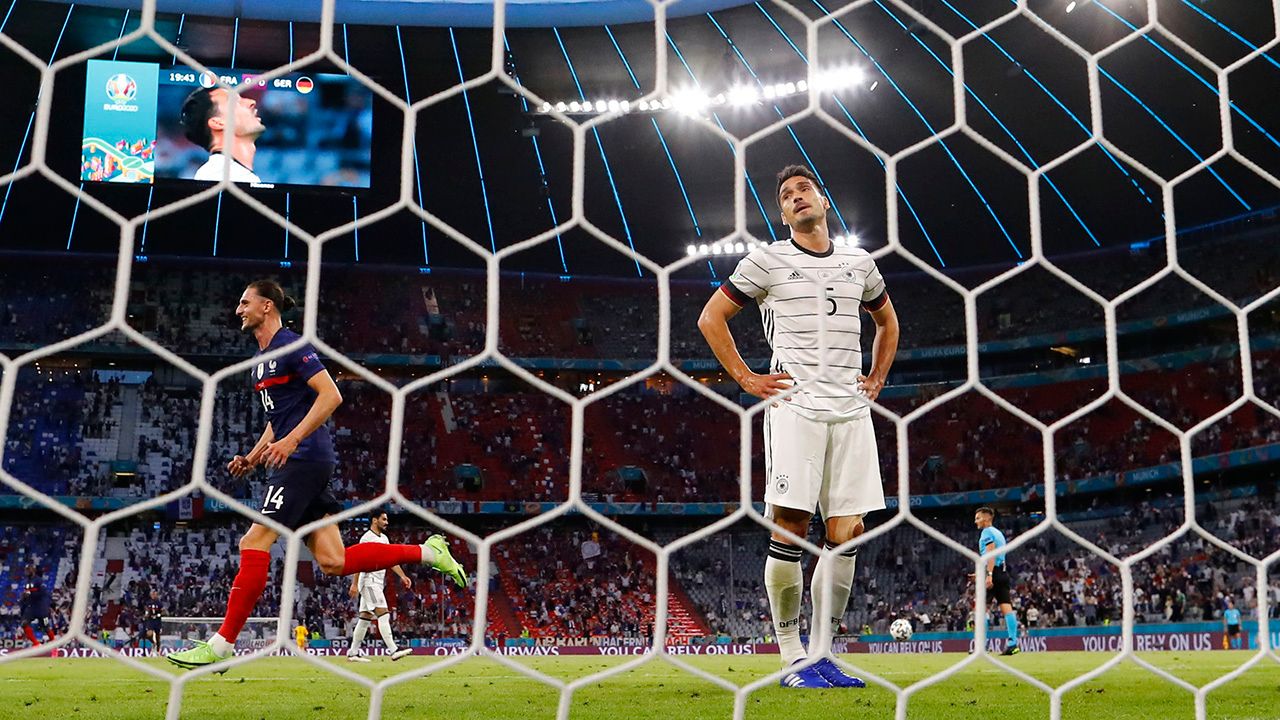 Mats Hummels y un autogol histórico para Alemania en la Eurocopa