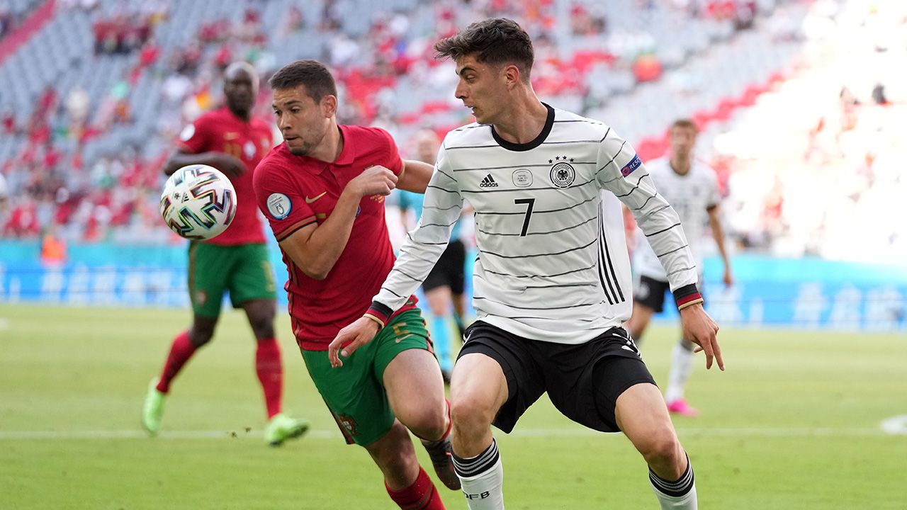 Kai Havertz deja huella con Alemania en la Eurocopa