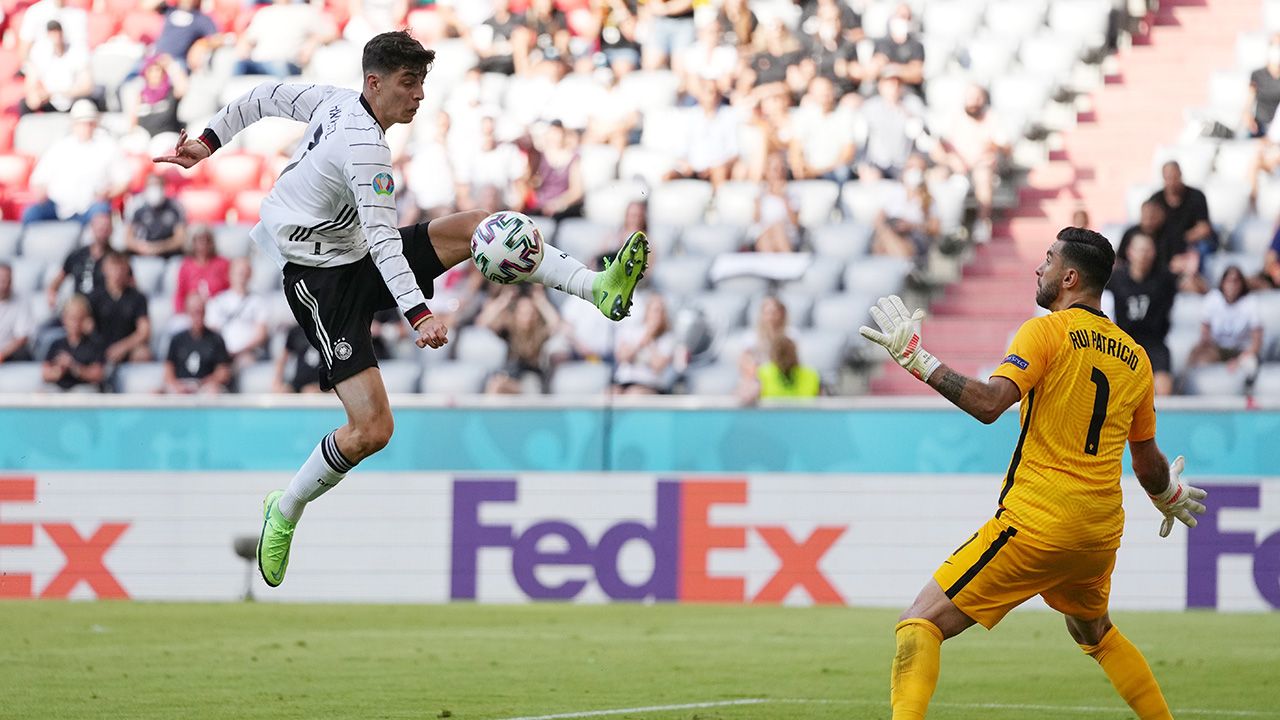 Kai Havertz deja huella con Alemania en la Eurocopa